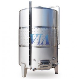 INOX TANK 1.500 LITERS STANDARD INCLINED FLAT FUND 5%