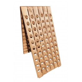 WOODEN RIDDLING RACKS 120 BOTTLES