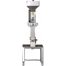 SEMIAUTOMATIC CAPPING V12 WITH MECHANICAL DISTRIBUTOR OF CAPS VIA SERIES WITHOUT TABLE