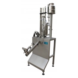 MANUAL MACHINE FOR DEGÜELLE, DOSING AND FILLING OF BOTTLES,