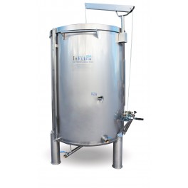 DIPÒSIT INOX MATE S / PLE FONS CÒNIC 4.000 LITRES