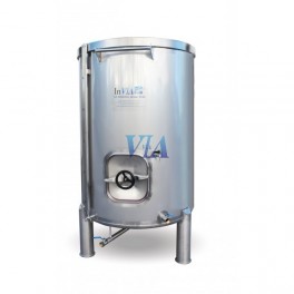 MATE INOX DEPOSIT S / FULL CONICAL FUND 650 LITERS WITH LOWER MOUTH