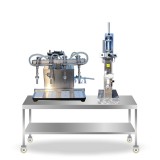 CENTRO COMB. LL&T - LLENADO GARRAFAS MOD 4 METE. / TAPADORA V12 SIN DIST. /MESA INOX 1250X500X745