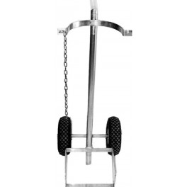 CARRETILLA INOX PARA EL TRANSPORTE DE BOTELLAS DE GAS