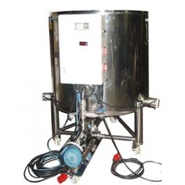 MIXER TANK WITH PUMP AND HEATER 400 LITERS