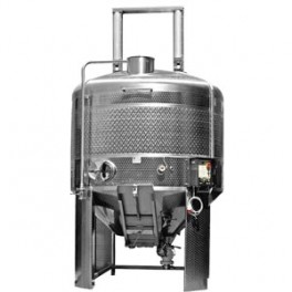 CUVES INOX POUR LA VINIFICATION AUTOMATIQUE 5.100 LITRES