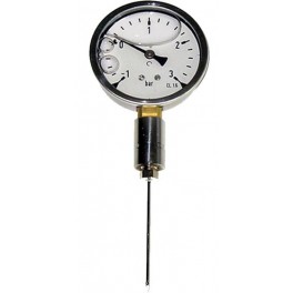 VACUOMETER FROM -1 to 3 bar WITH NEEDLE