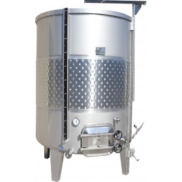 DIPÒSIT INOX SEMPRE PLE 3.000 LITRES FONS PLA INCLINAT 5%