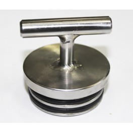 BLIND INOX PLUG FOR HOUSING FILTERS COD MIL