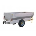 REMOLQUE DE ACERO INOXIDABLE AUTO-DESCARGA CON SINFÍN MODELO G3/MC4