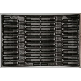 PLATEAU PLASTIQUE POUR BOUTEILLES 100 SÉPARATEURS