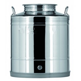 20 LITERS INOX DRUM WELDED BOTTOM