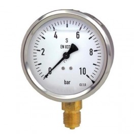 MANOMÈTRE FILTRE PRESSOIR 40 X 40 DE 0-10 BAR