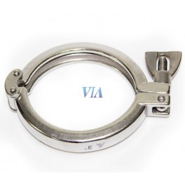 ABRAZADERA INOX 304 CLAMP 2"