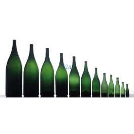 DIFFERENTS MODELES DE BOUTEILLES VINS MOUSSEUX