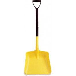 TWO PIECES WIDE POLYPROPYLENE SHOVEL