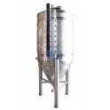 1500 LITERS ECO QUALITY CONE & DRUM JACKETED