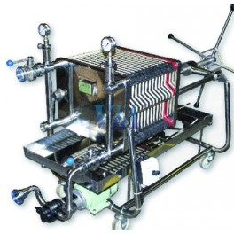 PRESS FILTER 20 40x40 INOX TAURO PLATES WITH PUMP