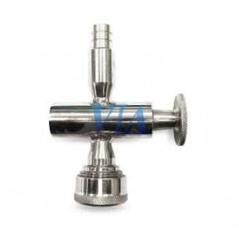 LEVEL TAP FOR GLASS TUBE