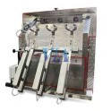 ROTATING MANUAL MACHINE SUITABLE TO SEAL BOTTLES
