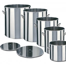 HERVIDOR INOX 400 LITROS FONDO PLANO