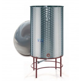 DIPÒSIT PETIT INOX 200 Litres FONS CÒNIC TAPA XAPA