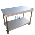 TABLES INOX SUR MESURE